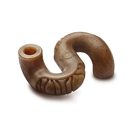 Benebone Tripe Bone Durable Dog Chew Toy for Aggressive Chewers, REAL Beef, Made in USA, Medium