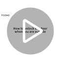 TEEHO TE001 Keyless Entry Door Lock with Keypad - Smart Deadbolt Lock for Front Door with 2 Keys - Auto Lock - Easy Installation - Satin Nickel