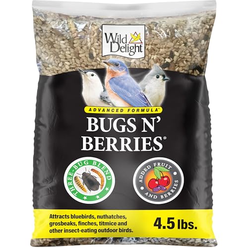 Wild Delight Advanced Formula Bugs N Berries Wild Bird Food 4.5 lbs
