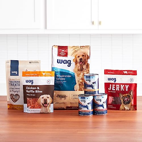 Brand - Wag Dog Treats, Chicken and Waffle Bites, 24 oz Resealable Pack of 1