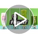 Flip-It! Bottle Emptying Kit – 6 Bottle Pack - No more wasted product - Fits most plastic bottles – 6 Base Caps, 6 Adapters – Pastel Color Edition