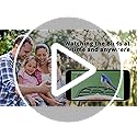 HARYMOR Bird Feeder with Camera with AI Identify Birds Species Solar Powered, Smart Bird House with Cam, 2K HD Video Live Stream, Instant Arrival Alerts - Green