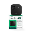 Blink Outdoor 2K+ (newest model) — Wireless smart security camera, 2K video resolution, enhanced audio, two-year battery. Required Sync Module not included — Add-On (Black)