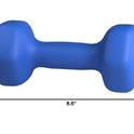 Basics Neoprene Dumbbell Hand Weights for Exercise and Muscle Toning