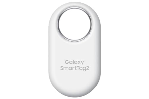 Samsung SmartTag2 (2023) Bluetooth + UWB, IP67 Water and Dust Resistant, Findable via App, 1.5 Year Battery Life (4-Pack) - Black/White (Global Edition, No US Warranty)