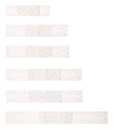 Basics Absorbent, Leakproof Male Dog Wrap Disposable Diapers with Wetness Indicator, Breathable, Small, White, 50-Pack