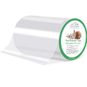 Door Protector from Dog Scratching 118" x 8.2" Cat Scratch Door Frame Single Side Adhesive Protector Anti Dog Scratch Door Guard for Dogs Clear CHUANGSEED
