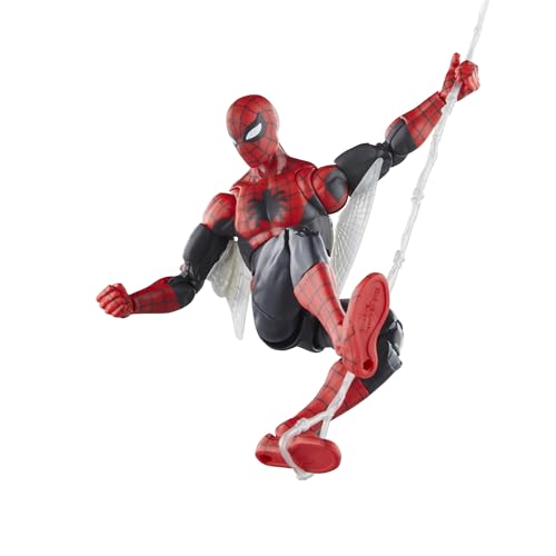 Marvel Legends Series The Amazing Spider-Man, Marvel Comics Retro Collectible 6-Inch Action Figures, Toys for Ages 4 and Up
