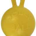 Jolly Pets Tug-n-Toss Dog Toy Ball with Handle, 8 Inches/Large, Blue