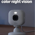 Blink Mini 2K+ (newest model) – Plug-in Home & Pet Indoor Security Camera with 2K video resolution, night vision, enhanced audio, motion detection – 2 cameras (White)
