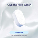 BLUELAND 100% Plastic-Free Dishwasher Detergent Tablets, 60 Count, Free & Clear, Eco-Friendly Dishwashing Pods, Natural, USDA Certified biobased
