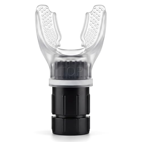 Expand-A-Lung | Breathing Exercise Fitness Trainer | Inspiratory Muscle Strength Tool | Breathe Easier with Stronger Lungs | Dual-Way Inhale-Exhale Adjustable Resistance Settings