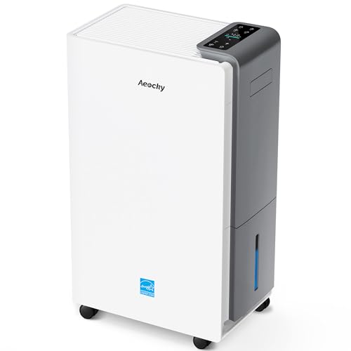 4500 Sq.Ft Energy Star Most Efficient 2025 Dehumidifier Max 80Pint/D | Dehumidifier with Drain Hose for Basement, Home, Bedroom, Bathroom, Intelligent Humidistat
