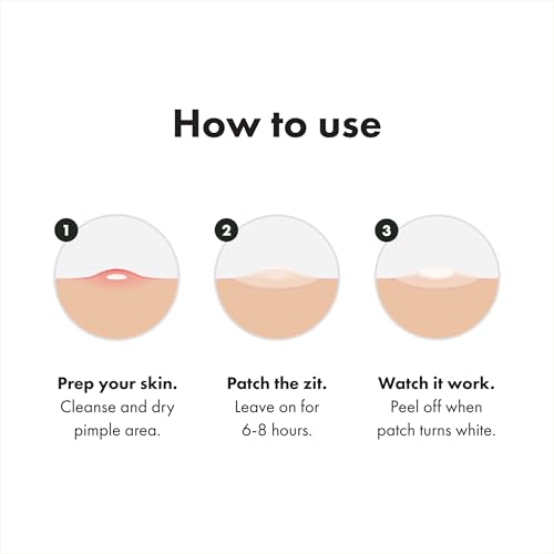 Mighty Patch™ Invisible+ Patch - Daytime Hydrocolloid Acne Pimple Patches for Covering Zits and Blemishes, Ultra Thin Spot Stickers for Face and Skin (24 Medium and 15 Small Patches)