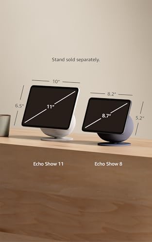 Echo Show 11 (newest model), Vibrant Full-HD 11" display with more viewing area and spatial audio, Designed for Alexa+, Graphite