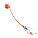 Chuckit! Sport 26L Dog Ball Launcher - Includes a 3-inch Diameter Large Ball for Dogs 60-100 Pounds - Manual Thrower for Dog Balls With a Slim Ergonomic Handle - 26-inch Length