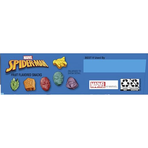 Spiderman Fruit Flavored Snacks, Treat Pouches, Gluten Free, 10 ct