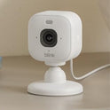 Blink Mini 2K+ (newest model) – Plug-in Home & Pet Indoor Security Camera with 2K video resolution, night vision, enhanced audio, motion detection – 2 cameras (White)