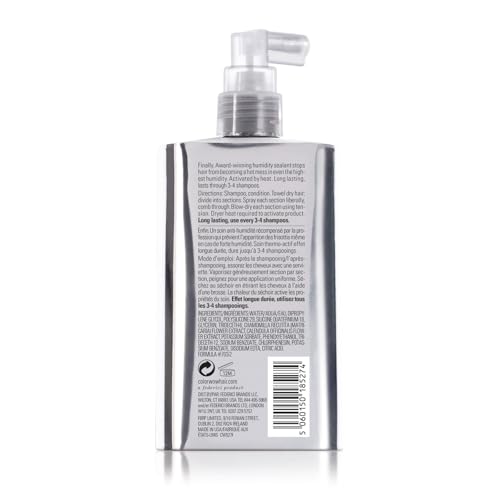 COLOR WOW Dream Coat Anti-Humidity Treatment Spray – Anti-Frizz Hair Smoothing Spray with Built-in Heat Protectant, Award-Winning Leave In Treatment for Glassy Smooth, Shiny Styles up to 3-4 Washes