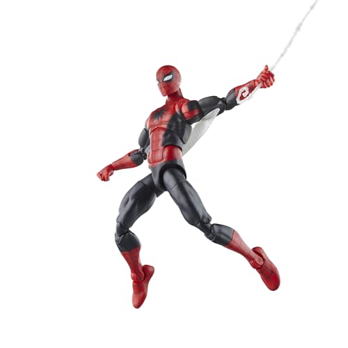 Marvel Legends Series The Amazing Spider-Man, Marvel Comics Retro Collectible 6-Inch Action Figures, Toys for Ages 4 and Up