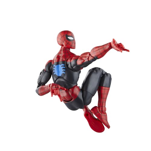 Marvel Legends Series The Amazing Spider-Man, Marvel Comics Retro Collectible 6-Inch Action Figures, Toys for Ages 4 and Up