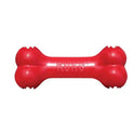 KONG Goodie Bone - Classic Durable Natural Rubber Dog Bone, Supports Mental Engagement - Treat Dispensing - Red - for Medium Dogs