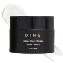 DIME Beauty Dewy Day Cream - Anti-Aging Hydrating Face Moisturizer with Rosehip Oil, Ceramides and Snow Mushroom for Dry and Combination Skin, Vegan and Cruelty-Free, 1.7 oz / 50 ml