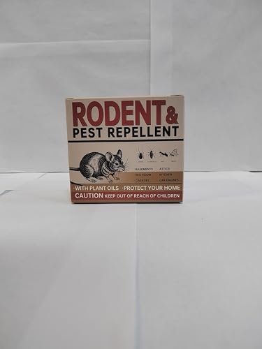 Mouse Repellent 36 Balls, Peppermint Rodent Repellent for Indoor & Outdoor Use, Long-Lasting Safe Mice Deterrent, Natural Effective Moth Balls for Rodent Control for Home, Car & Garden