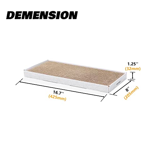 Cardboard Scratcher Pad Scratching Post:Smartbean 3PCS Cat Cardboard,Cat Scratch Pad,Cat Post,Double-Sided Design for Double Life…