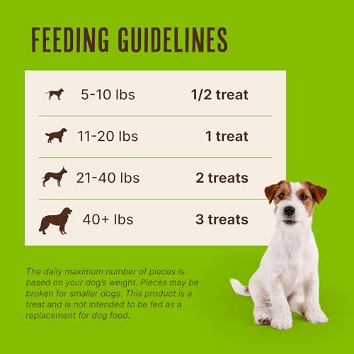 Waggin' Train Chicken Jerky Dog Treats, Made with 100% Real Chicken Breasts, Only Two All-Natural Ingredients, Great High Protein Dog Treat, Easily Digestible for Big or Small Dogs, 30 oz. Pouch