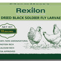 10lb Dried Black Soldier Fly Larvae – Pure Natural, High Protein & Calcium Chicken Feed, Cost-Effective and Premium Quality