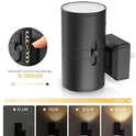 L LOHAS LED Night Light Plug in, Modern Night Lights Plug into Wall, Dusk to Dawn Sensor, Soft White 3000K, 0-100LM Adjustable Brightness, Dimmable Night Lights for Hallway Bedroom Stairway, 2 Pack