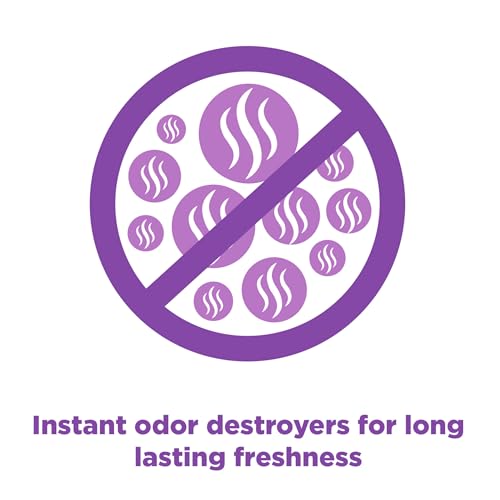 Arm & Hammer Forever Fresh Clumping Cat Litter Lavender, MultiCat Cat Litter Odor Control 18lb With 20% More Lavender Freshness, With Essential Oils