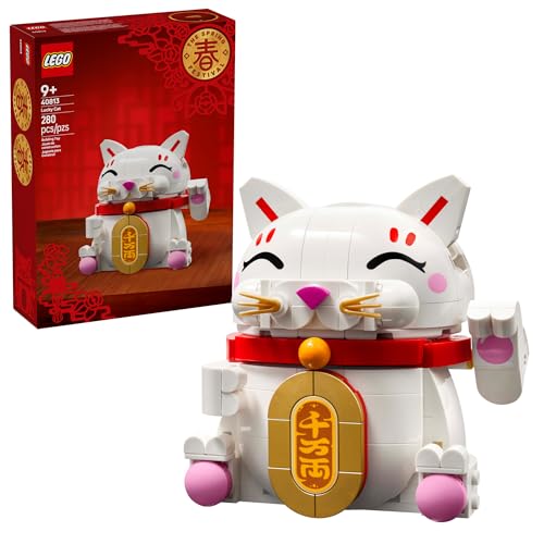 LEGO Lucky Cat Building Toy for Girls & Boys