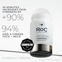 RoC Derm Correxion Retinol Firming Serum Stick with Antioxidants to Visibly Tighten and Firm Wrinkles and Laugh Lines 1.0 oz plus Retinol Eye Cream Packette