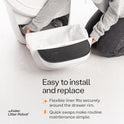 Litter-Robot Waste Drawer Liners by Whisker, 25 Pack - Litter Box Liners, Custom Fit for Litter-Robot, 9-11 Gallons of Capacity, Quick to Install and Easy to Empty