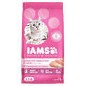 IAMS Proactive Health Sensitive Digestion & Skin Dry Cat Food, Adult Cat Food Dry Recipe with Real Turkey, 13 lb. Bag