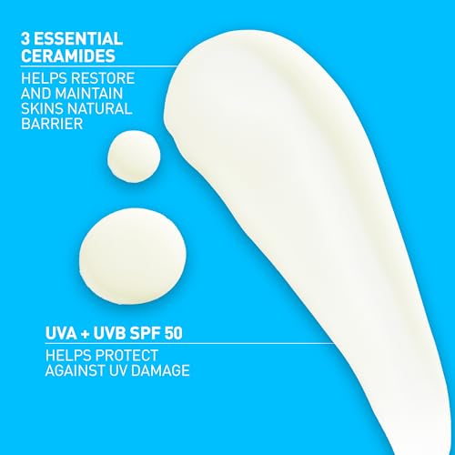CeraVe Invisible Mineral Sunscreen SPF 50, Face Sunscreen for Sensitive Skin With Zinc Oxide & Titanium Dioxide, Vitamin E + Niacinamide + Ceramides, Oil Free, Travel Size 1.62 oz