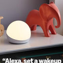 Echo Glow, Multicolor smart lamp, Works with Alexa