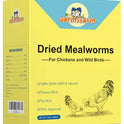 WormsFarm 10lb Dried Mealworms for Wild Birds Chickens Feed for Laying Hens,Ducks,Reptiles