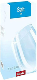Miele Dishwasher Salt, Reactivation Salt with Extra Coarse Grains for Protecting Dishwashers and Dishes from Limescale Deposits, 3.3 lb