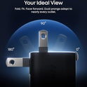 Anker Smart Display Charger,Anker Nano 45W Max GaN Fast Charging USB C Charger Block,180° Foldable Plug,Smart Recognition,Built-in Care Mode,for iPhone17/16/15(Non-Battery,One USB-C Port,No Cable)