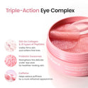 BIODANCE Collagen Peptide Eye Patches, Anti Wrinkle & Smile Line Patches for Face, Under Eye Mask for Fine Lines & Eye Bags, Travel Essentials & Self Care Gifts for Women, Korean Skin Care (60 Count)
