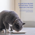 INABA Churu Bisque for Cats, Creamy Lickable Purée Side Dish with Vitamin E, 1.4 Ounces per Pouch, 12 Pouches, Chicken Recipe