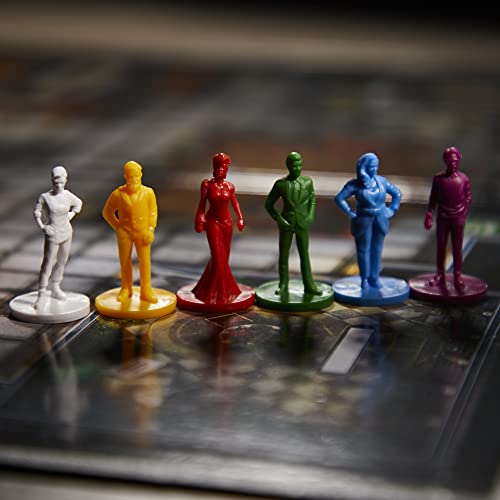 Clue Board Game for Ages 8 and Up, Reimagined Clue Game for 2-6 Players, Mystery, Detective, Family Games for Kids and Adults