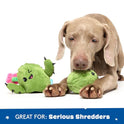 Barkbox Consuela the Cactus 2-in-1 Interactive Plush Dog Toy - Squeaky Dog Chew Toy with Crinkle Layers - for Large Dogs and Puppies