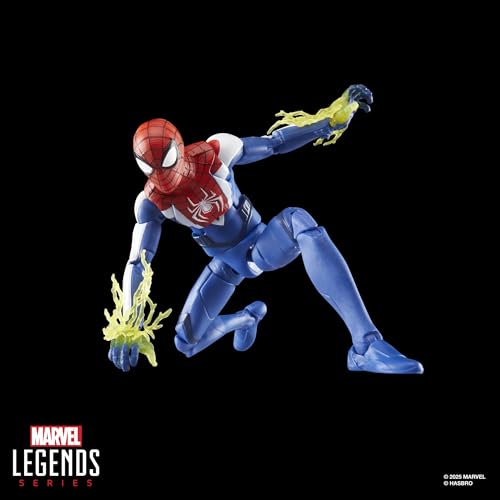 Marvel Legends Series Gamerverse Miles Morales Upgraded Suit Style, Spider-Man 2 Video Game-Inspired Collectible 6 Inch Action Figure