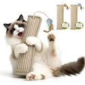 (2-Pack) Yesibeike Refillable Catnip Kicker Toy Kits, Washable Sisal Cover, 60g Catnip Pouch Each, Two Sisal Balls, Side Holes for DIY Teasers, Reinforced Stitching, Natural Odor Free Materials