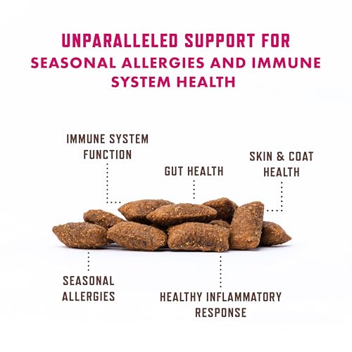 Rocco & Roxie Seasonal Allergy Relief for Cats, Cat Supplements & Vitamins, Probiotics to Support Gut Health, Fish Oil for Skin, Sneezing & Itching from Seasonal Allergies, Tart Cherry Immune Support