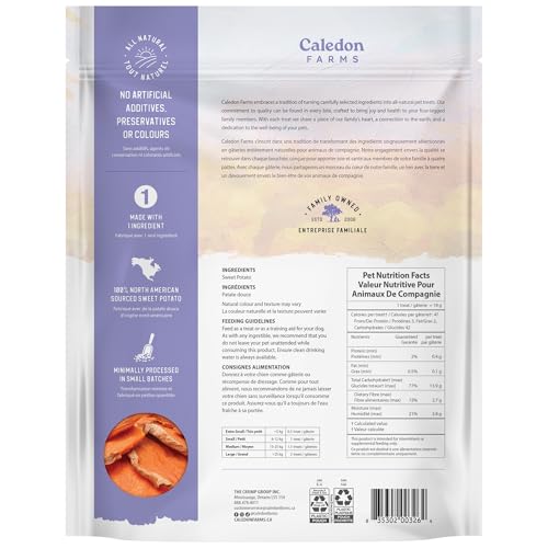 Caledon Farms Value Pack Sweet Potato Chews Dog Treats 28oz/795G